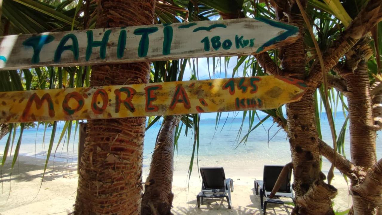 Te Fitii Garden & Beach Fare Zewnętrze zdjęcie